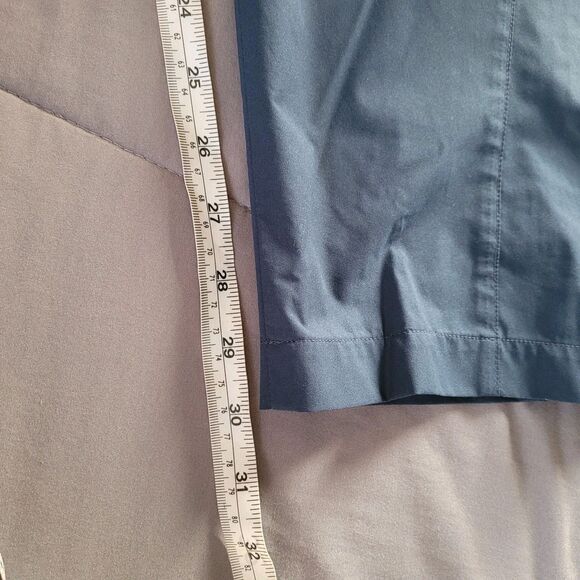 Goldwin Direction Tapered Stretch Pants Men Size 5 34x30 Navy Blue Japan GM74155 - Picture 8 of 10